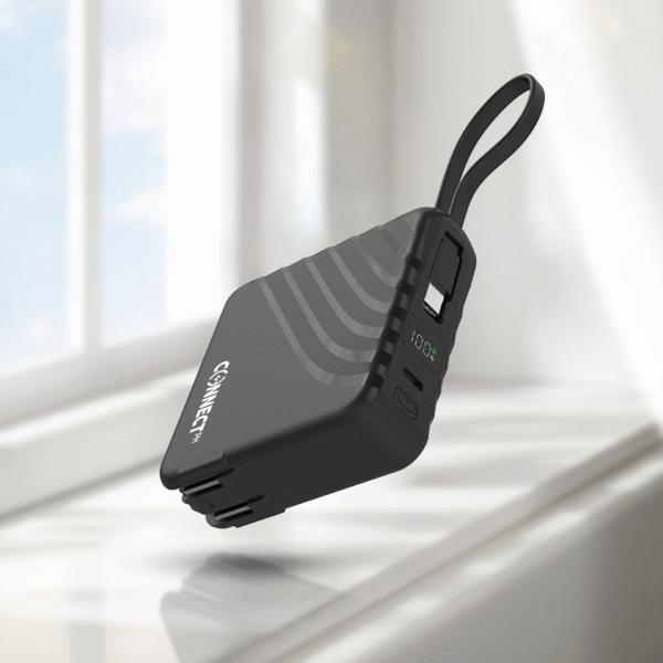 ConnectCore Fusion: 10,000mAh 3-in-1 Power Bank Charger Block