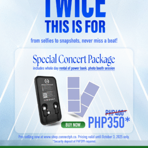 The Memory Station (Twice THIS IS FOR World Tour Bulacan 2025) | Power Bank Rental + Photo Booth Session